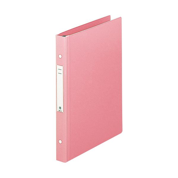 (まとめ) リヒトラブメディカルサポートブック・スタンダード A4タテ 30穴 200枚収容 ピンク HB658-5 1冊 【×10セット】