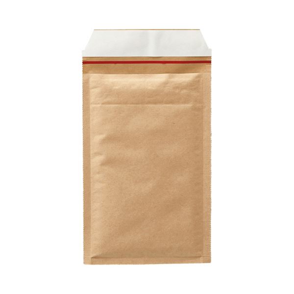 （まとめ）TANOSEE 座布団状ぶくろ 小物用 内寸130×215粍 茶 1入れもの（200枚） 【×3仕掛ける】