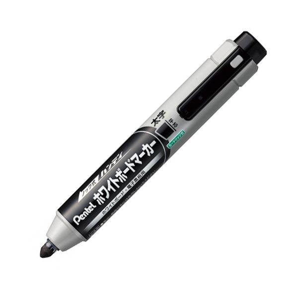 Seal限定商品 楽天市場 ポイント10倍 まとめ ぺんてる ノック式ハンディ ホワイトボードマーカー 太字平芯 黒 Mwxn6m A 1本 50セット サイバーベイ お気にいる Advance Com Ec