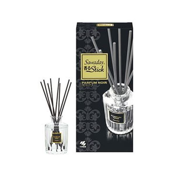 （まとめ）小林製薬 Sawaday 香るスティックパルファム ノアール 本体 70ml 1仕掛ける【×20仕掛ける】 日用品雑貨・文房具・手芸-日用消耗品-消臭剤・芳香剤