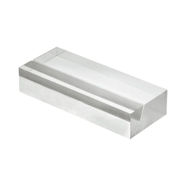 (まとめ) 光 透明アクリルカード立て 20×50×10mm A592-1-6 1パック（6個） 【×10セット】