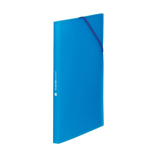 （まとめ）第一人者体育館 クリアーファイルホルダーイン A4タテ 12衣嚢 青 6171-3Tアオ 1冊 【×10仕掛ける】