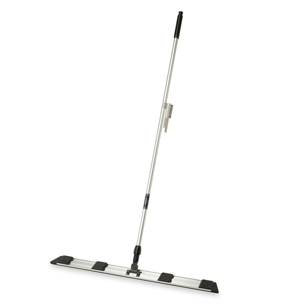 ライトモップII 掃除用品 本体のみ 幅90cm 全長：150.6cm プッシュタイプ ブラシ付き 頭・柄：アルミ 清掃用品 生活雑貨