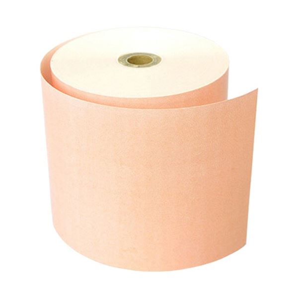 小林 カラーサーマルロール紙 80mm幅×63m巻 オレンジ 23-401300-08 1箱(8巻) 7,718円