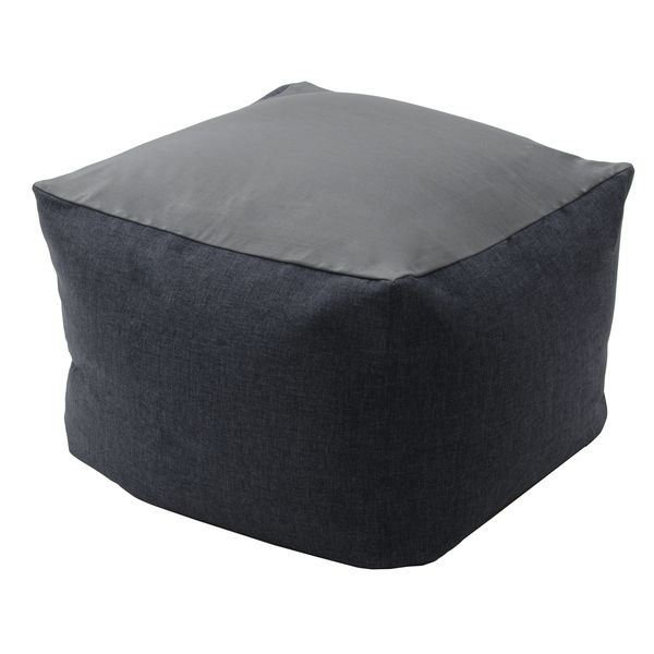 楽天市場 ポイント10倍 カバーリング ビーズクッション ビッグクッション Mサイズ インディゴブルー 洗えるカバー リビング雑貨 生活雑貨 代引不可 サイバーベイ