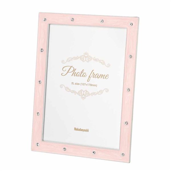 ポイント10倍 まとめ 合金フォトフレーム シンプル F Ta 108 2l P ピンク 2セット Andapt Com