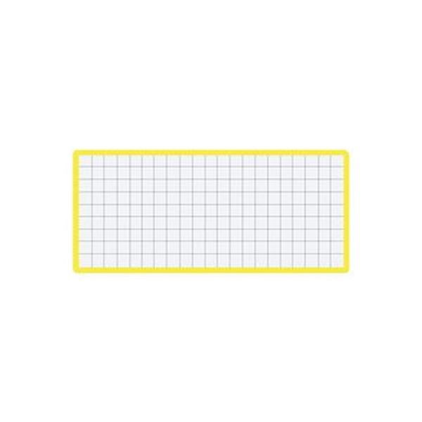(まとめ)コクヨ マグネット見出し43×104mm 黄 マク-412Y 1セット(10個)【×5セット】