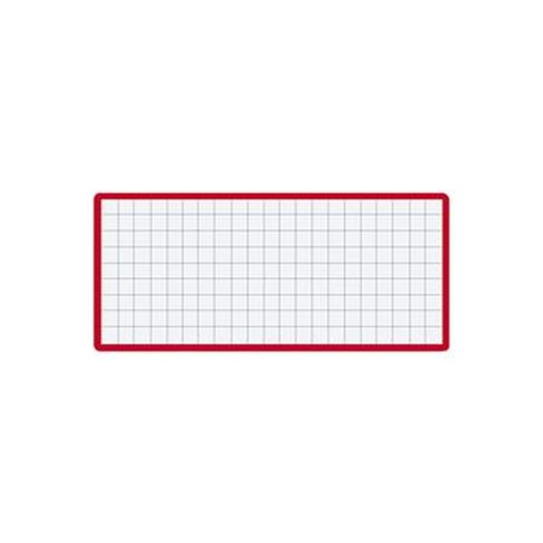 (まとめ)コクヨ マグネット見出し43×104mm 赤 マク-412R 1セット(10個)【×5セット】