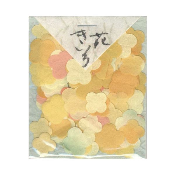 (まとめ)貼り絵 805016-3 きいろ花