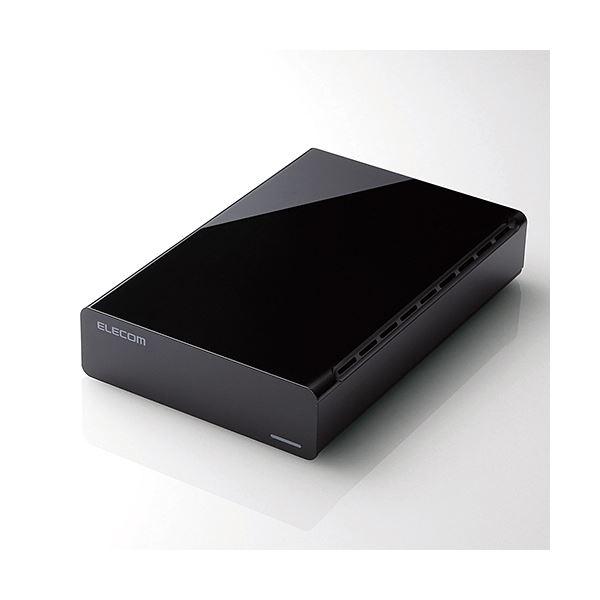 エレコムUSB3.0対応外付けハードディスク e:DISK 2TB ブラック ELD-CED020UBK 1台|サイバーベイ