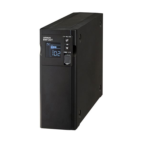 オムロン UPS無停電ワット数作りつける(常時商用給電/正弦波最終生産物) 1200VA/730W BW120T 1台