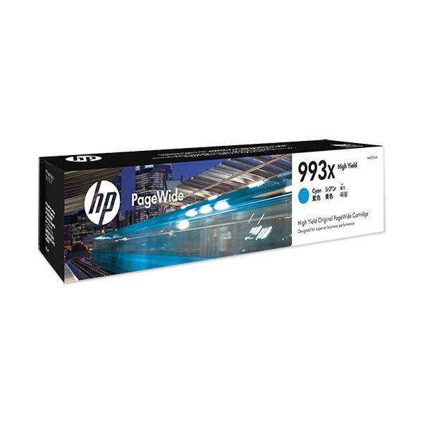 日本HP(ヒューレット・パッカード) HP993X インクカートリッジ シアン M0J92AA 1個