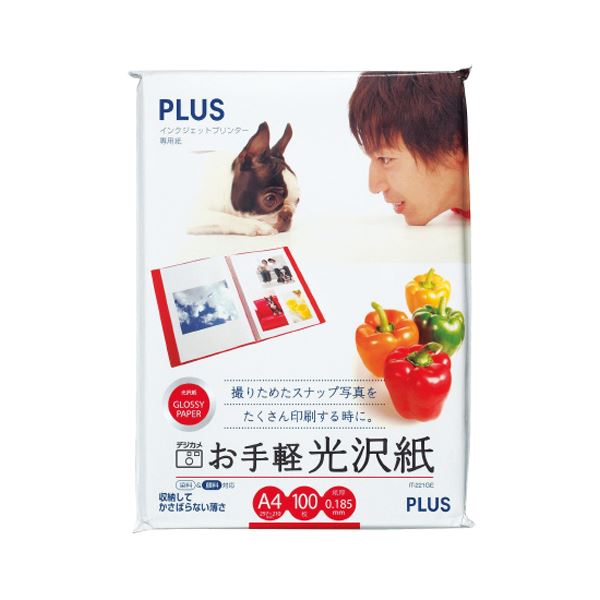 インクジェット印刷工専用紙 おたわい無い光輝紙 A4 100枚入 【×10仕掛ける】
