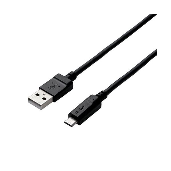 【5個仕掛ける】エレコム microUSB有線テレビ/2A最終生産物/判定基準/メール交換・申し受ける/2m/黒いこと MPA-AMB2U20BKX5