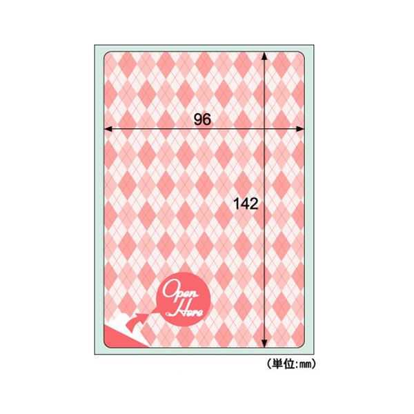(まとめ) ヒサゴ クラッポドロップ プライバシールピンク A6 1面 下げ札大きさ96×142粍 QP701S 1冊（5居敷き）  【×30仕掛ける】