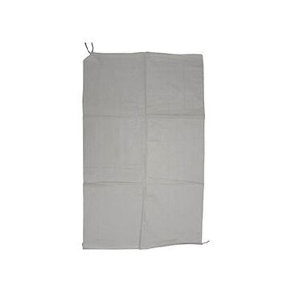 （まとめ）ユタカメイク 収集袋 PP収集袋（乳白）60cm×100cm W-42 1パック（5枚）【×20セット】