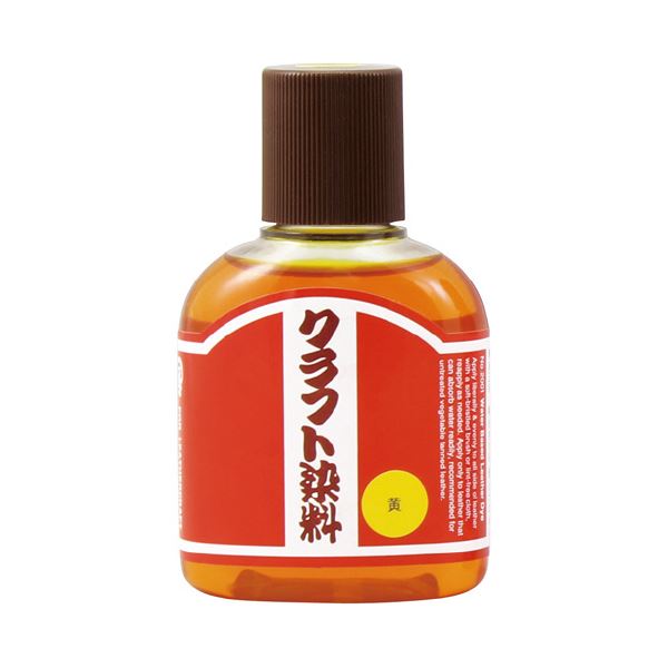 (まとめ)クラフト染料 100mL 黄18-3201【×30セット】