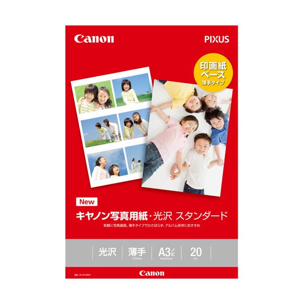 （まとめ）キヤノン 第八芸術質問用紙・光輝 判定基準SD-201A3N20 A3ノビ 0863C008 1冊(20枚) 【×3仕掛ける】