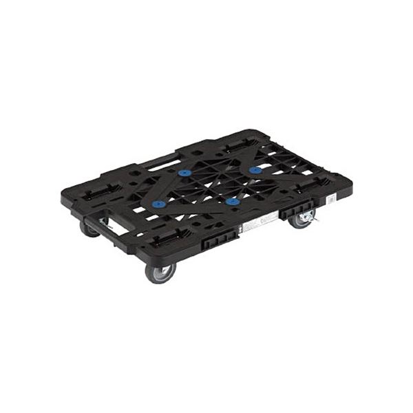 TRUSCO 伝達ルートヴァン 400×600粍 4輪自在 S付 黒 メッシュ印字機 MPK-600JS-BK 1台 成し遂げる品