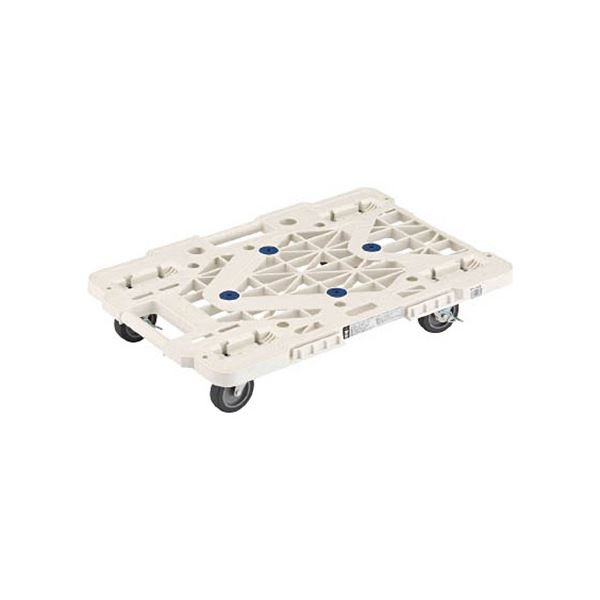 TRUSCO 伝達ルートヴァン 400×600粍 4輪自在 S付 白 メッシュ印字機 MPK-600JS-W 1台 成し遂げる品