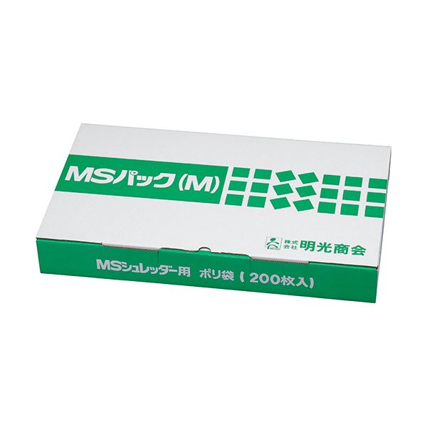 明光商会 シュレッダー用ゴミ袋MS風呂敷き包み M大きさ 1風呂敷き包み（200枚）