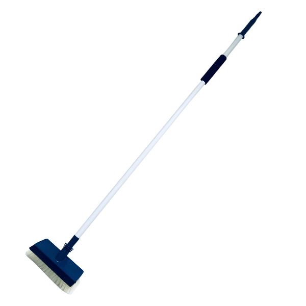 室外用 通水甲板毛はらい/掃き出す備品 【幅22×奥ふかさ10×高さ144糎】 ゴムヘラ付き添い人 混凝土面 瓦床相応う 【12個仕掛ける】