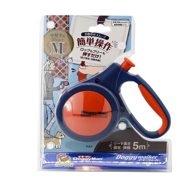 （まとめ）ドギーウォーカートラッドスタイル M ネイビー （ペット用品）【×2セット】【代引不可】