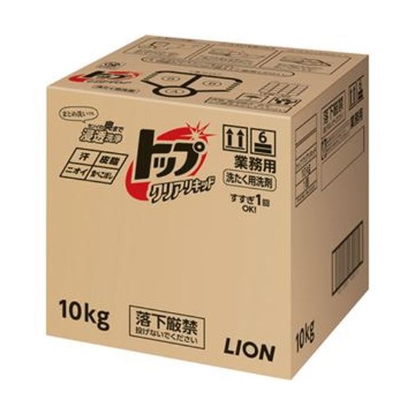 （まとめ）百獣の王 いの一番 クリアリキッド お勤め用10kg 1箱【×3仕かける】 日用品雑貨・文房具・手芸-洗剤・柔軟剤・クリーナー