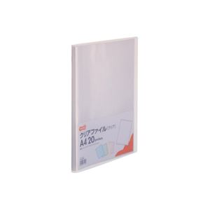 （まとめ）TANOSEE 読みやすい整理保存用具 A4タテ20衣嚢 背幅14粍 読みやすい 1仕掛ける(10冊) 【×5仕掛ける】