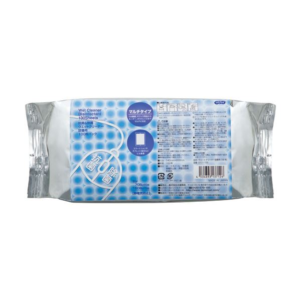 TANOSEE OAクリーナーウェットティッシュ 詰替用 1仕掛ける(2000枚:100枚×20個)