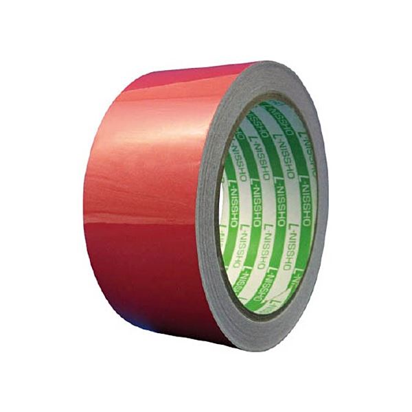 ニットウ エル日昌 再帰反射テープ 90mm×10m 赤 HT-90R 1巻
