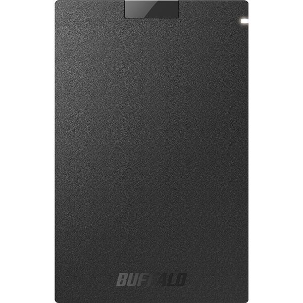 バッファロー USB3.2 Gen1 ポータブルSSD Type-A 500GB ブラック SSD-PG500U3-BC 半額