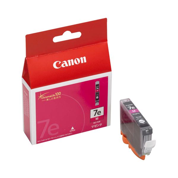 (まとめ) キヤノン Canon インキ貯蔵タンク BCI-7eM マゼンタ 0366B001 1個  【×10仕掛ける】