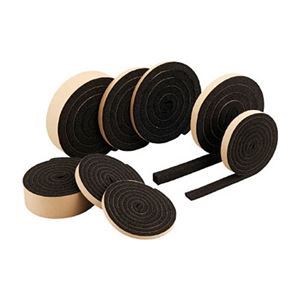 (まとめ) TRUSCO 気密防水パッキンテープ 15mm×15mm×2m TWST-1515 1巻 【×20セット】