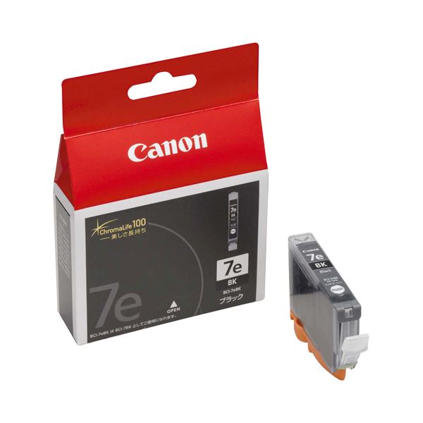 (まとめ) キヤノン Canon インキ貯蔵タンク BCI-7eBK 黒いこと 0364B001 1個  【×10仕掛ける】