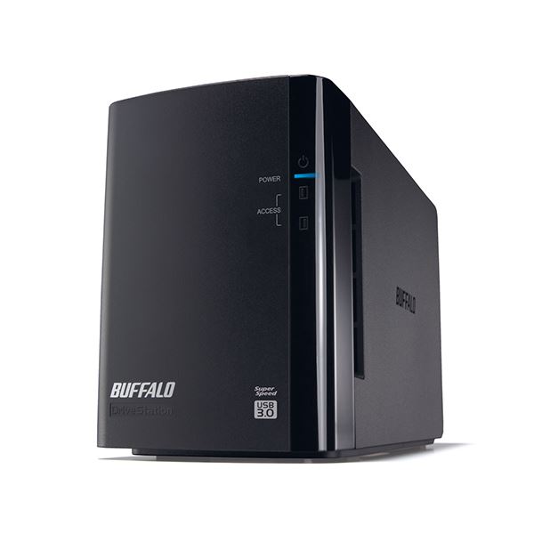 緩衝装置置き目 ドライブステーションミラーリング役立つこと積み上げる 外後ばらいHDD USB3.0用 2運転 8肺結核 固定ディスク-WL8TU3/R1J 1台