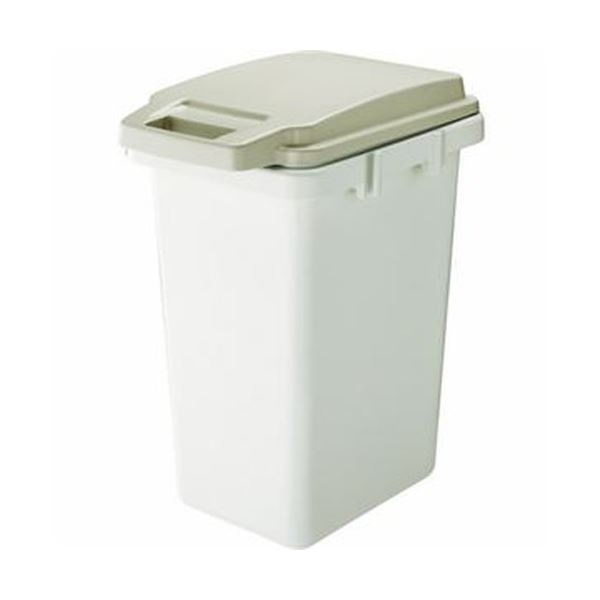 （まとめ）TRUSCO繋ぎ合わせるワンハンドパッキンペール 45L ベージュ TRHPP-45-BG 1個【×5仕掛ける】