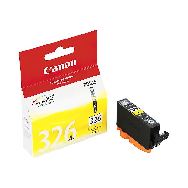 (まとめ) キヤノン Canon インキ貯蔵タンク BCI-326Y 黄色 4538B001 1個  【×10仕掛ける】