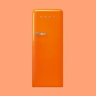 【日本置き目品】【貨物輸送無料築き上げる付】smeg 270L 電気冷蔵庫 FAB28ROR5JP オレンジ色/SMEG/スメッグ/電気冷蔵庫/イタリア共和国家電 /smeg 270L Fridge FAB28ROR5JP / Orange [製造業者引き受けるあり]