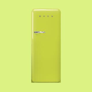 【日本正規品】【送料無料設置付】smeg 270L 冷蔵庫 FAB28RLI5JP ライムグリーン/SMEG/スメッグ/冷蔵庫/イタリア家電 /smeg 270L Fridge FAB28RLI5JP / Lime Green [メーカー保証あり]