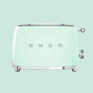 ★アウトネットボール★【飾りつけ箱に持ちはこび時疵付けるあり】【日本置き目品】smeg Toaster TSF01 Pastel Green淡彩緑であること /SMEG/スメッグ/トースター/イタリア共和国家電