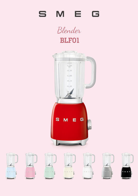 Smeg Blender BLF03 ミキサー ジューサー ブレンダー スメッグ