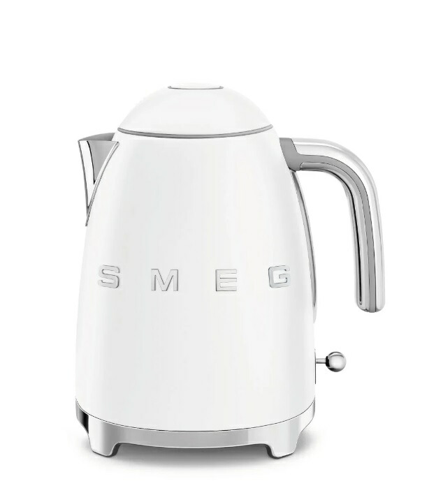 ★アウトネットボール★【飾りつけ箱に持ちはこび時傷つけるあり】【日本定まり品】smeg Kettle KLF03 MattWhite つや消し白いこと /SMEG/スメッグ/明かり湯わかし/明かりポット/イタリア共和国家電