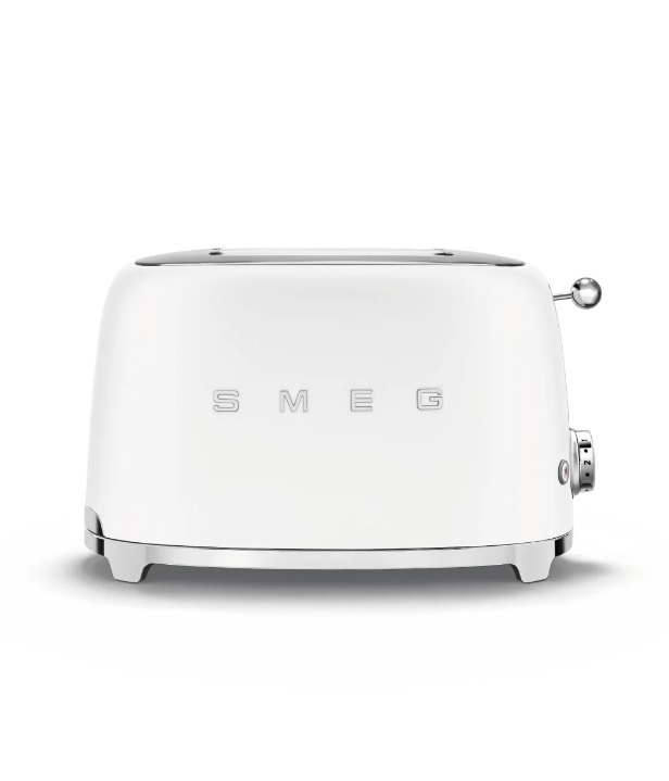 ★アウトネットボール★【飾りつけ箱に持ちはこび時傷つけるあり】【日本定まり品】smeg Toaster TSF01 MattWhite つや消し白いこと /SMEG/スメッグ/トースター/イタリア共和国家電