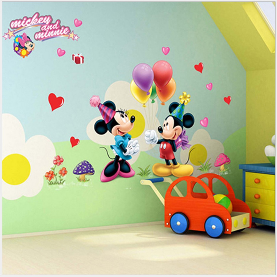楽天市場 送料無料 Disney Minnie Mouse ミニーマウス ウォルト ディズニー ウォールステッカー 30cm G69 Decoste