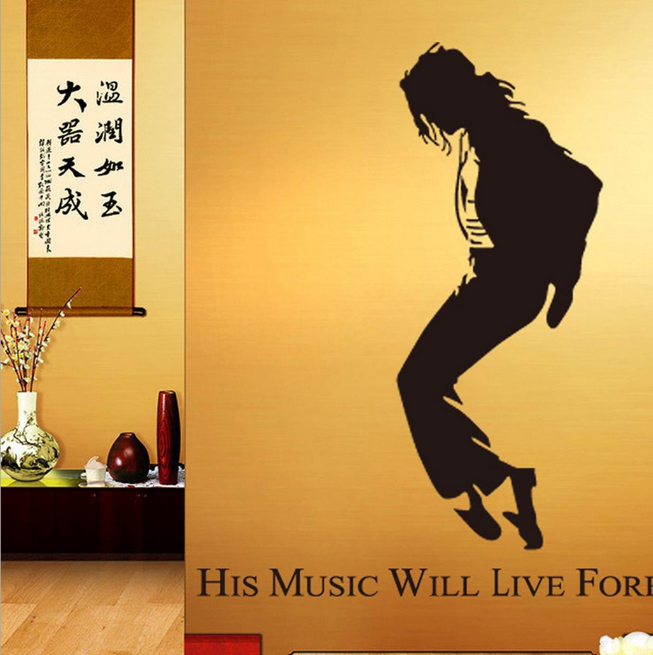 楽天市場 マイケル ジャクソン Michael Jackson His Music Will Live Forever ウォールステッカー ウォール ステッカー ポスター シール 北欧 激安 貼って はがせる 壁紙 壁シール 子供部屋 Cg 永遠のスター ウォール ステッカー ポスター 壁シール Cyber Gate