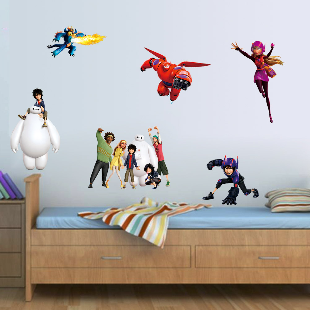 楽天市場 ベイマックス Baymax Disney ディズニー ウォールステッカー ウォール ステッカー ポスター シール 北欧 激安 貼って はがせる 壁紙 壁シール キャラクター インテリア 子供部屋 Cg Cyber Gate 楽天市場店