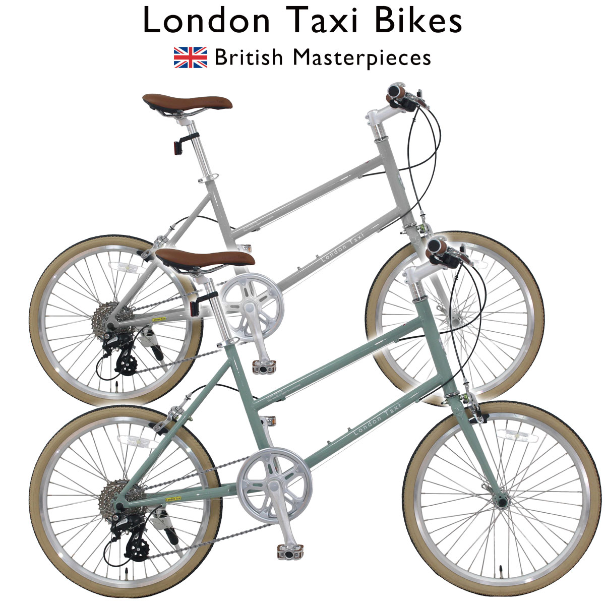 クロモリ 英国の首都辻自動車 London Taxi Chromoly MV20 20in ミニベロ 小みち車 ヴィンテージスタイル SHIMANO シマノ 飾りつけ6段変速 サイクリング 通い通学 今めかしい 心地好い ポタリング