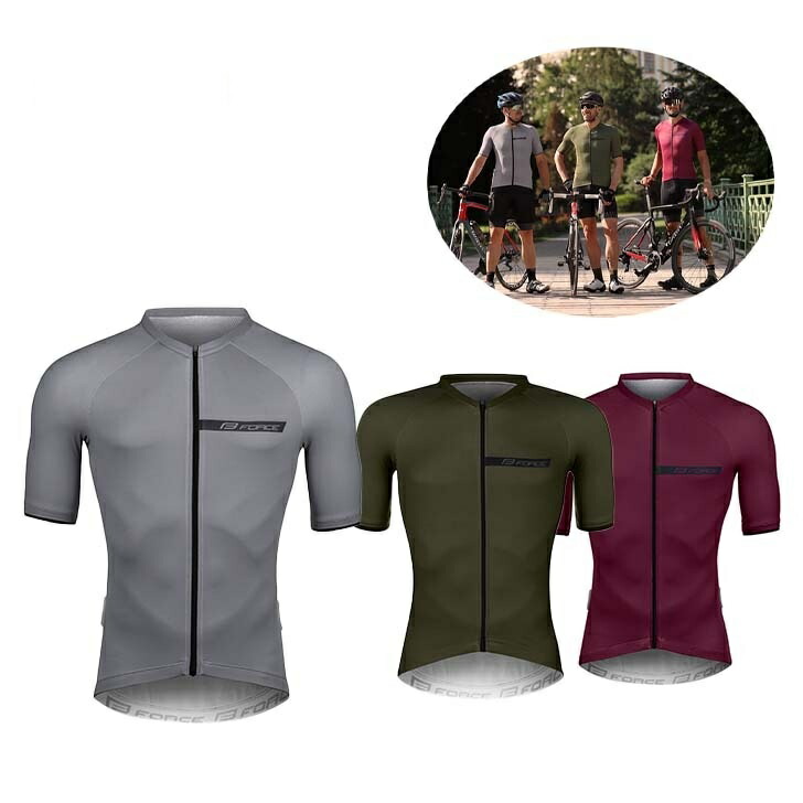 楽天市場】在庫限り FORCE PURE short seeves メンズ サイクルウェア