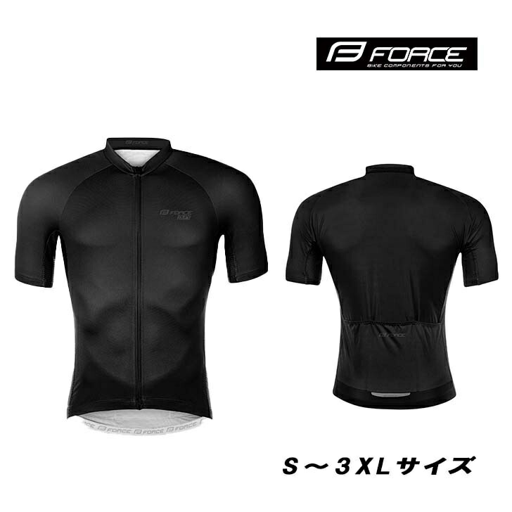 楽天市場】FORCE PURE short seeves メンズ サイクルウェア 半袖